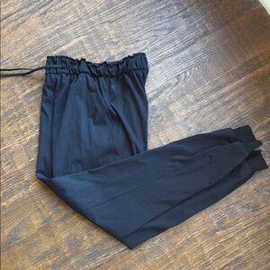 Lululemon Black Drawstring Joggers size 2 xs